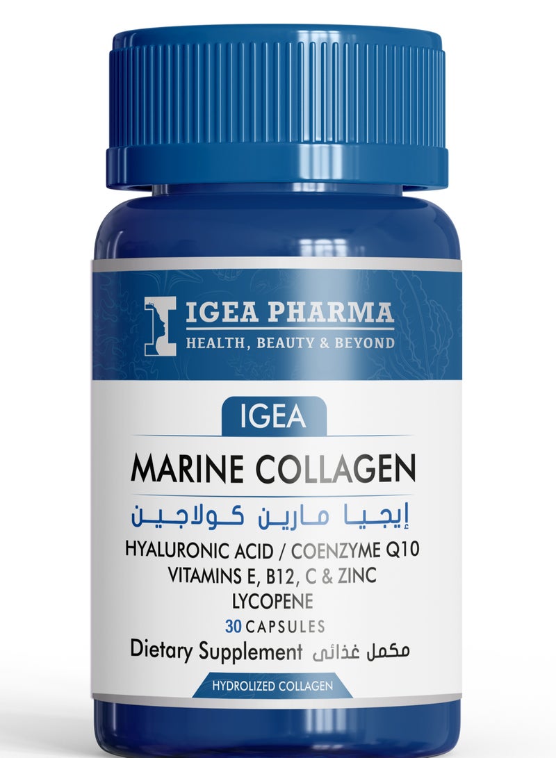 IGEA Marine Collagen – Skin & Joint Health Supplement (30 Capsules)