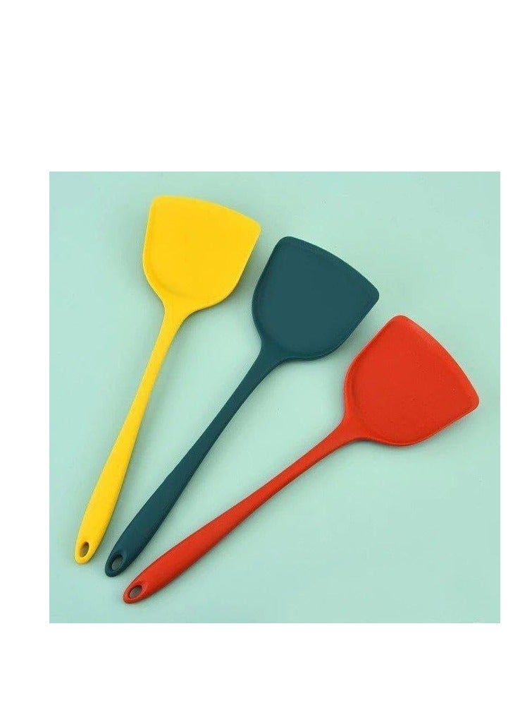 Non-Stick Silicone Spatula Heat Resistant Stain & Odor