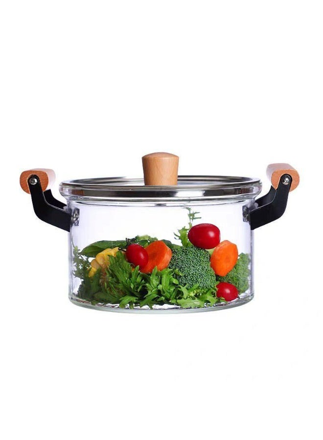 Borosilicate Glass Pot