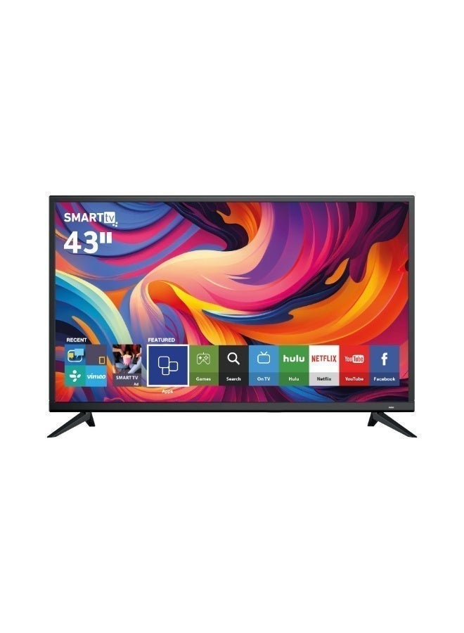 HOHO 43-Inch Smart Android LED TV Full HD with Wi-Fi, HDMI, USB