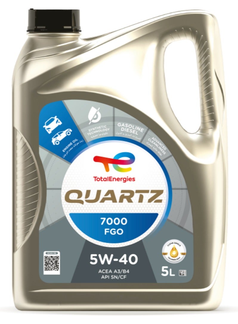 TotalEnergies Quartz 7000 FGO 5W40 5L