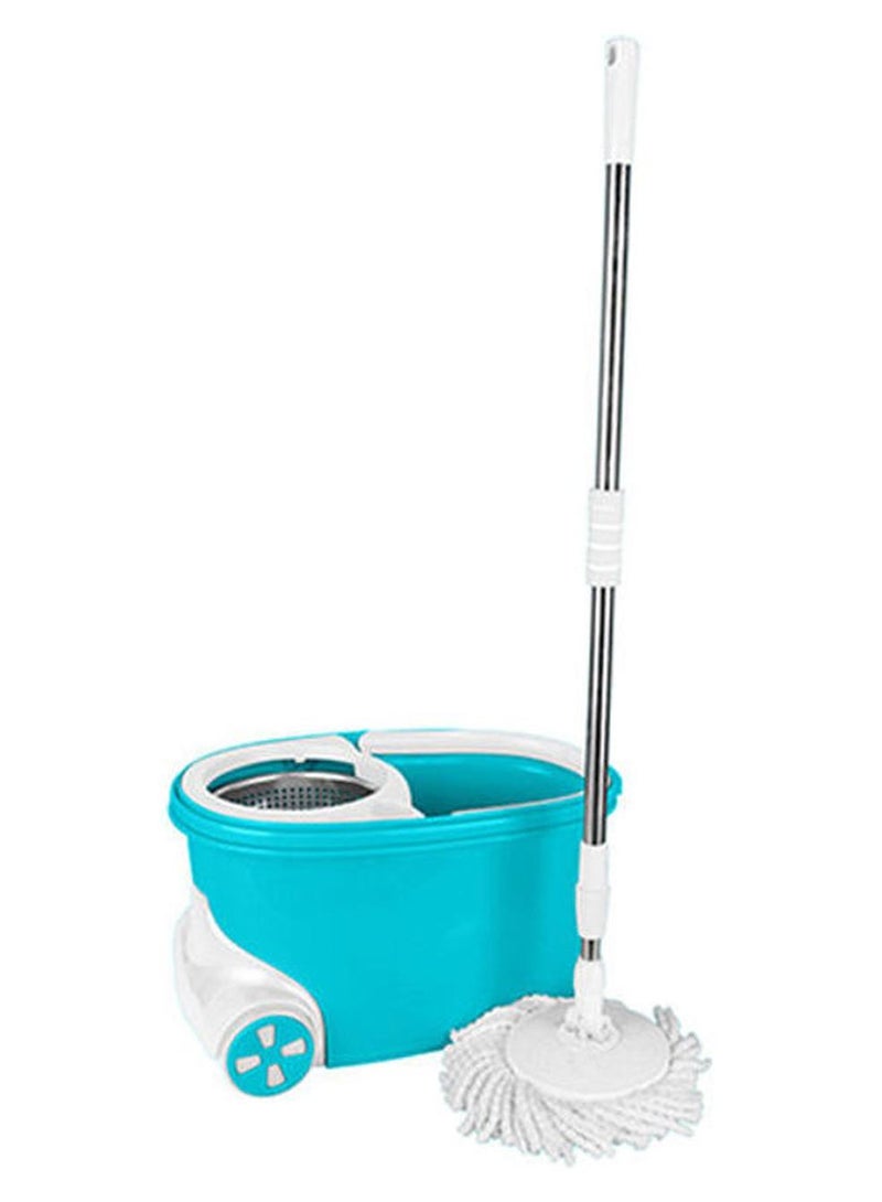 El Helal & Silver Star Shabah Bucket with Spin Metal Wringer * Multicolour