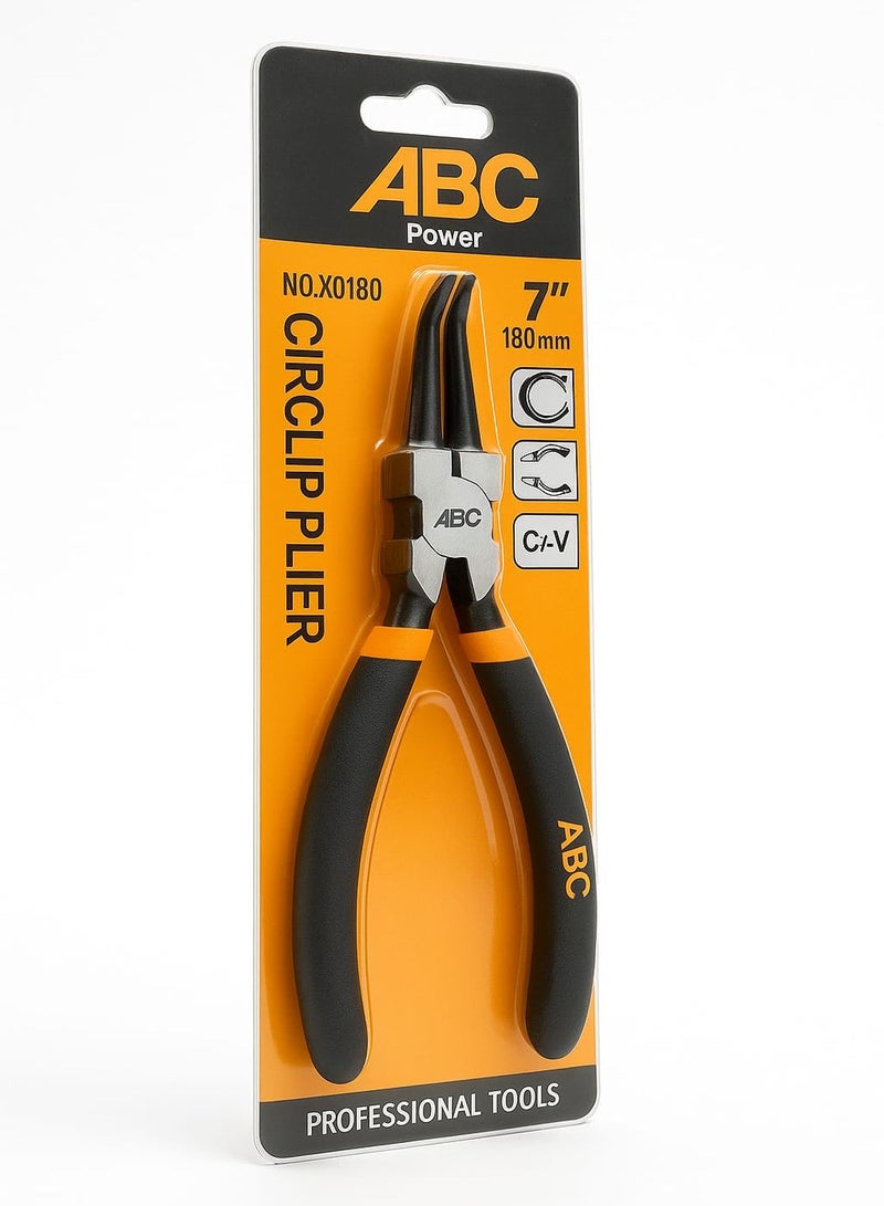 ABC Circlip Pliers 7 inch (180 mm)