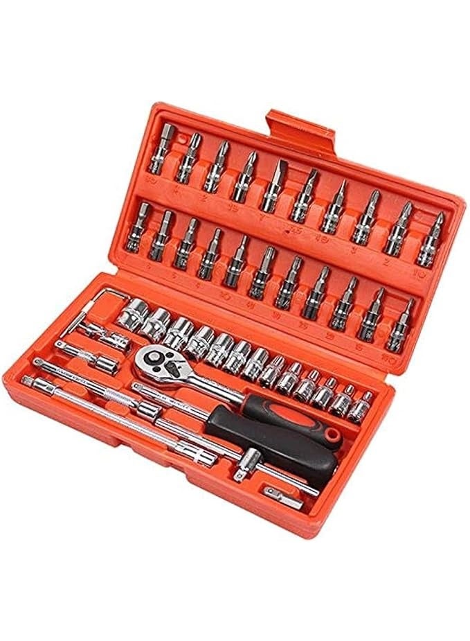 46-Piece Professional Screwdriver Set with Equipment Bag