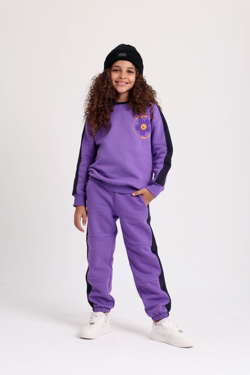 playmore Girls Cotton Sweatpants