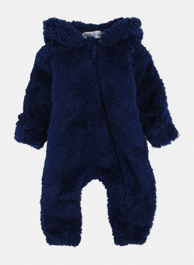 Our kids Kids Unisex Baby Fleece Hooded Baby Footie