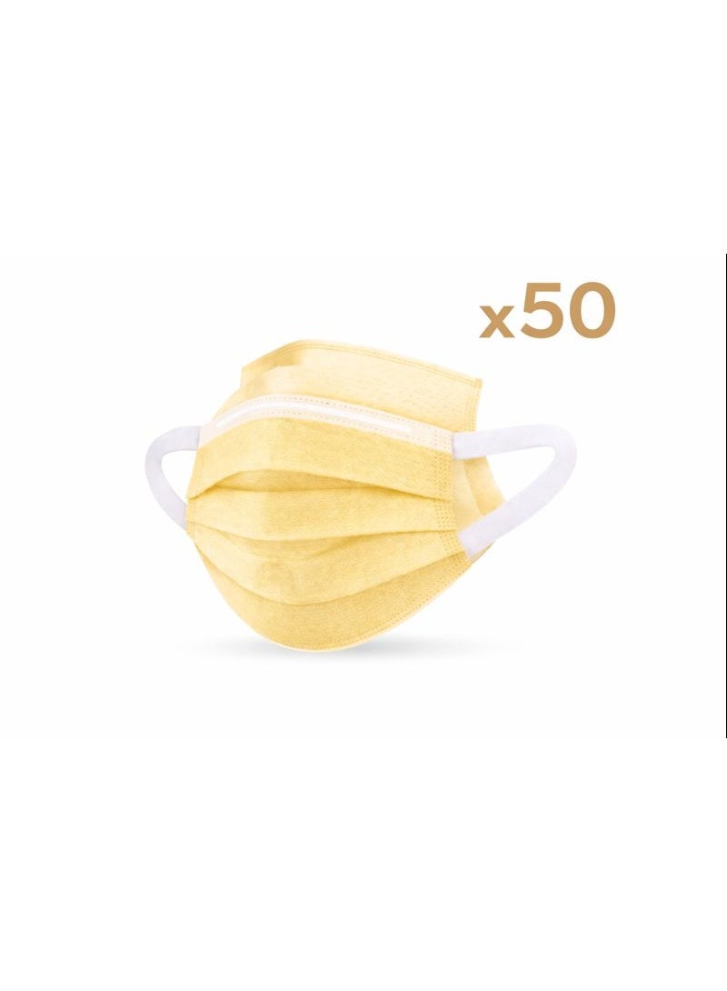 Face Mask Yellow Color