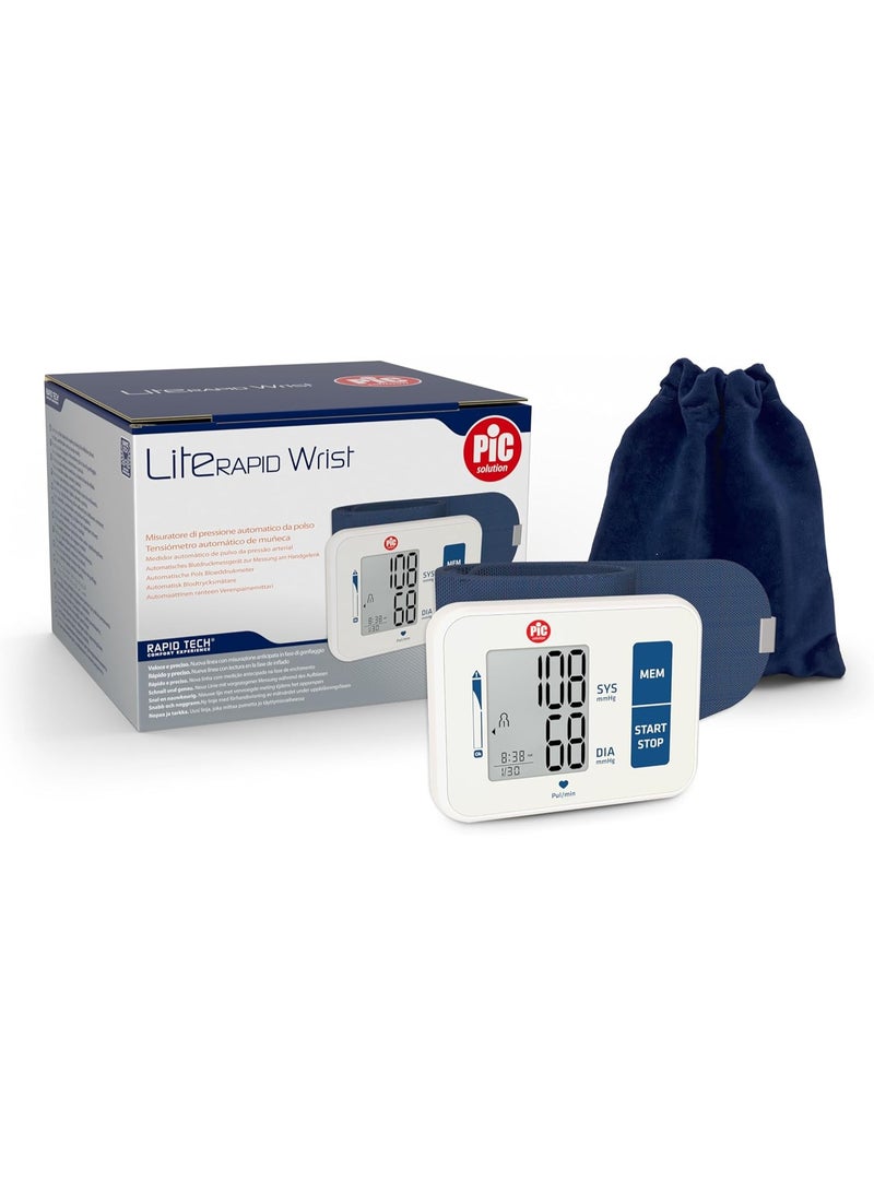 Pic Solution Lite Rapid Digital Wrist Health Monitor